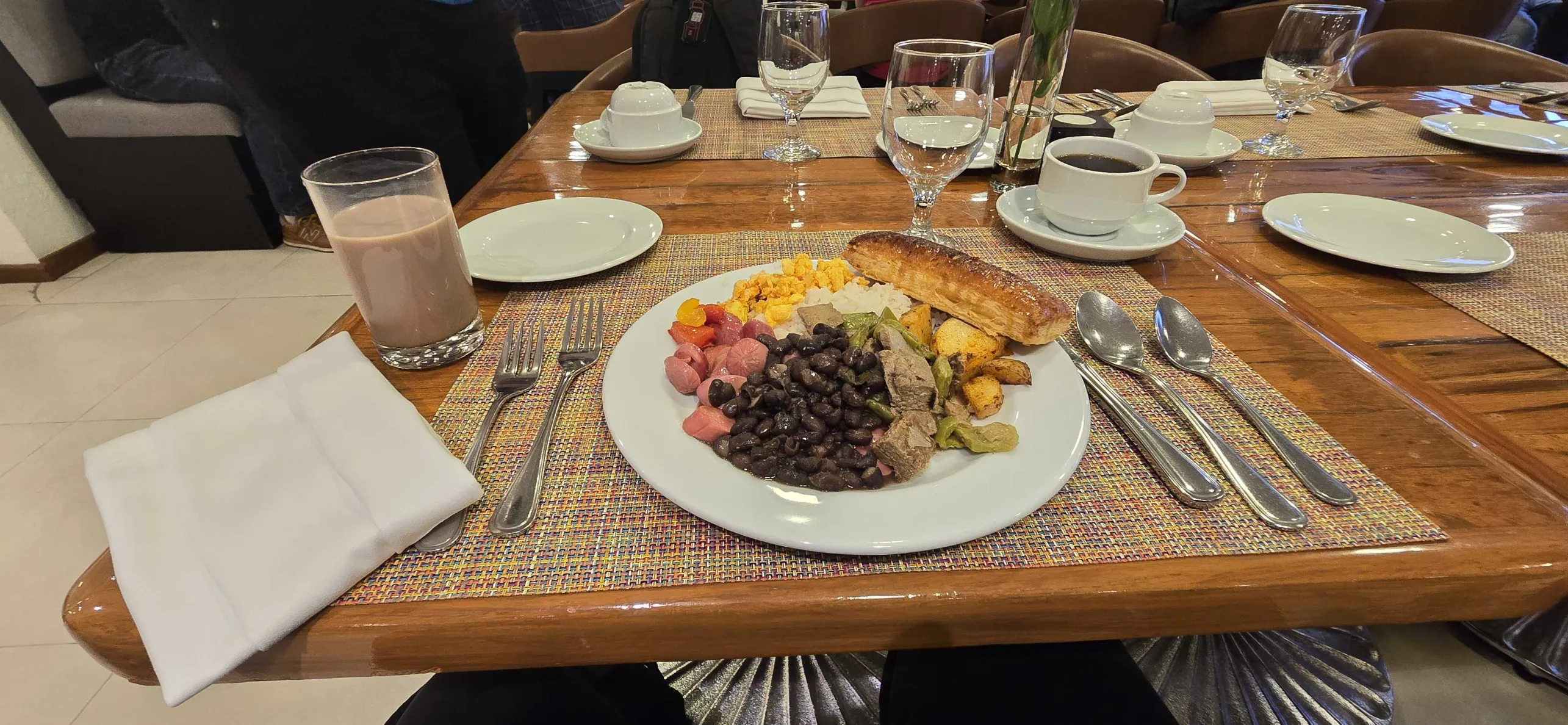 Competition venue breakfast